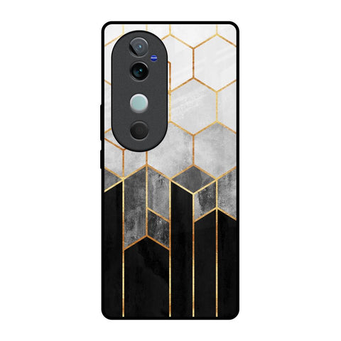 Tricolor Pattern Glossy Case for Vivo V40 5G