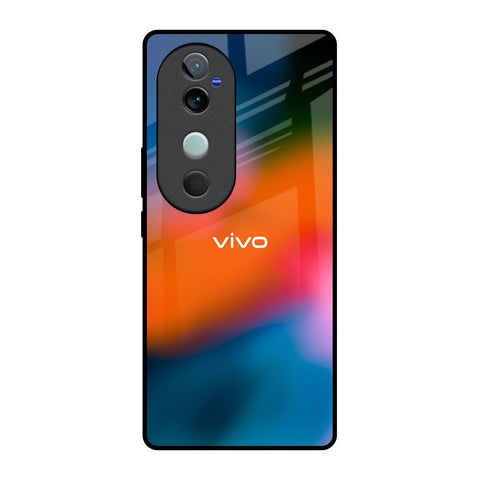 Fiery Orange Glossy Case for Vivo V40 5G