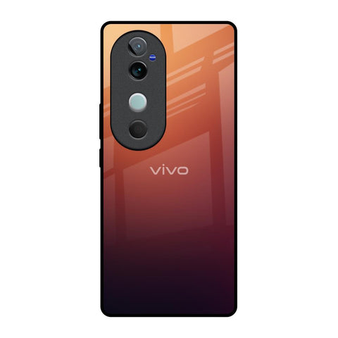 Sunset Background Glossy Case for Vivo V40 5G