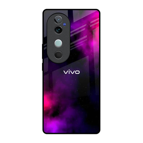 Pink Galaxy Glossy Case for Vivo V40 5G