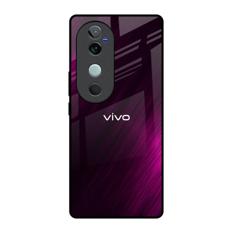 Pink Hairline Glossy Case for Vivo V40 5G