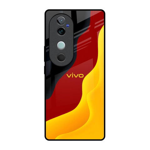 Carnelian Gold Glossy Case for Vivo V40 5G