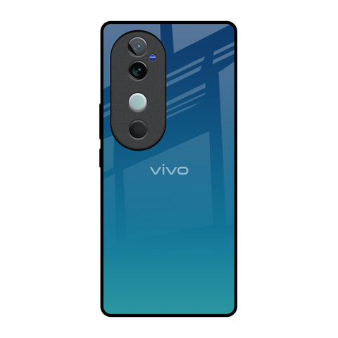 Celestial Blue Glossy Case For Vivo V40 5G
