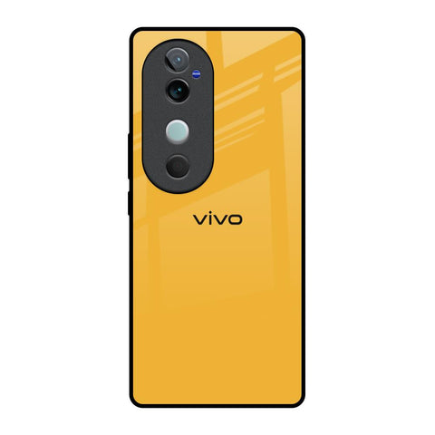 Fluorescent Yellow Glossy case for Vivo V40 5G