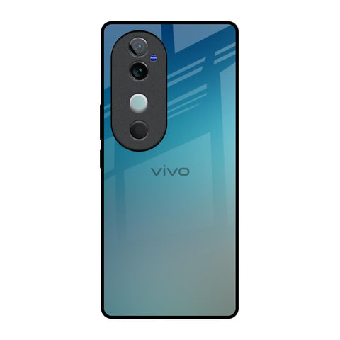 Sea Theme Gradient Glossy Case for Vivo V40 5G