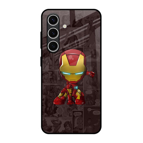 Angry Baby Super Hero Glossy Case for Samsung Galaxy S24 FE 5G