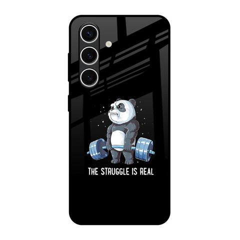 Real Struggle Glossy Case for Samsung Galaxy S24 FE 5G