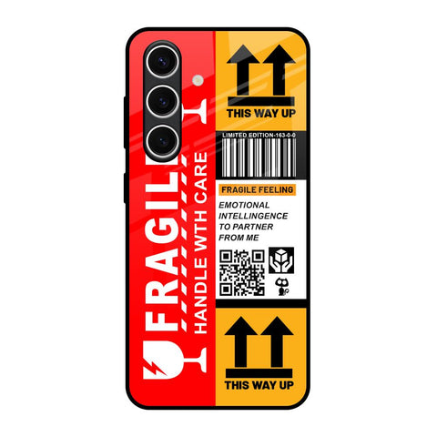 Handle With Care Glossy Case for Samsung Galaxy S24 FE 5G