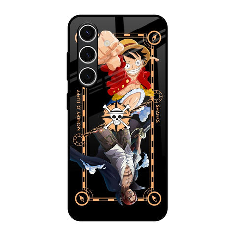 Shanks & Luffy Glossy Case for Samsung Galaxy S24 FE 5G