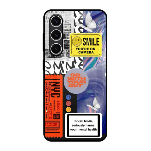Smile for Camera Glossy Case for Samsung Galaxy S24 FE 5G
