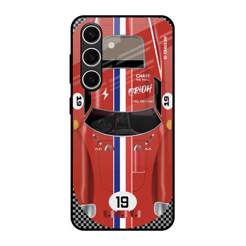 Racing Vintage Glossy Case for Samsung Galaxy S24 FE 5G
