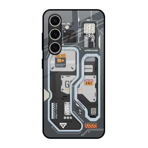Retro Futuristic Glossy Case for Samsung Galaxy S24 FE 5G