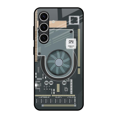 Motherboard Circuit Glossy Case for Samsung Galaxy S24 FE 5G