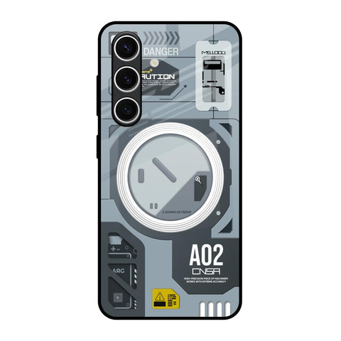 Modern Technology Glossy Case for Samsung Galaxy S24 FE 5G