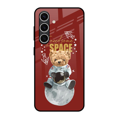 Astronaut Bear Glossy Case for Samsung Galaxy S24 FE 5G
