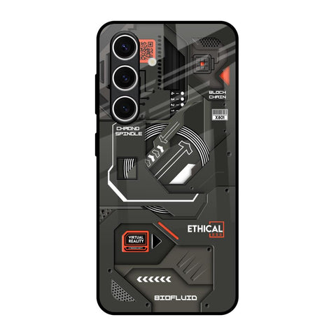 Tech Aesthetics Glossy Case for Samsung Galaxy S24 FE 5G