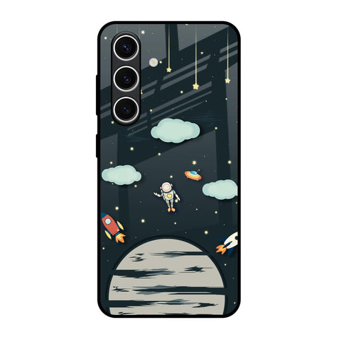 Astronaut Dream Glossy Case For Samsung Galaxy S24 FE 5G