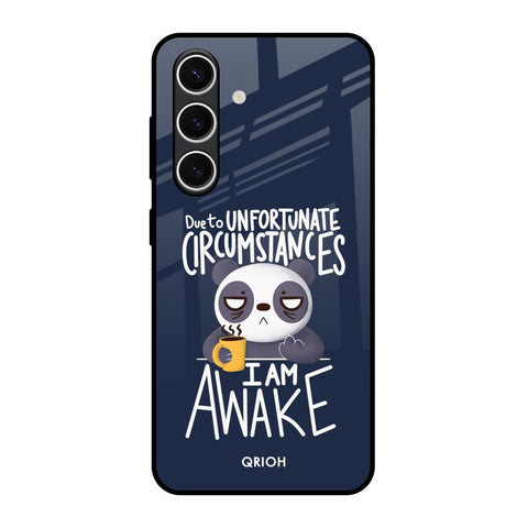 Struggling Panda Glossy Case for Samsung Galaxy S24 FE 5G