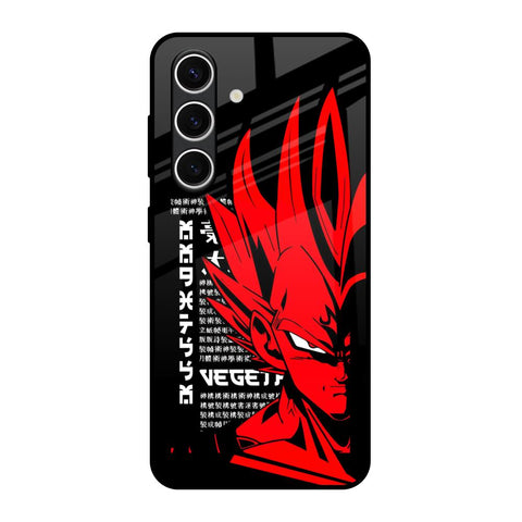 Red Vegeta Glossy Case for Samsung Galaxy S24 FE 5G