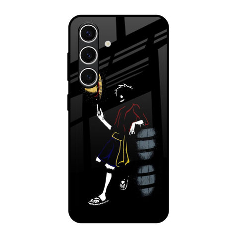 Luffy Line Art Glossy Case for Samsung Galaxy S24 FE 5G
