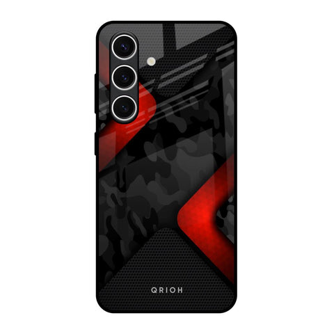 Modern Camo Abstract Glossy Case for Samsung Galaxy S24 FE 5G