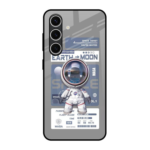 Space Flight Pass Glossy Case for Samsung Galaxy S24 FE 5G