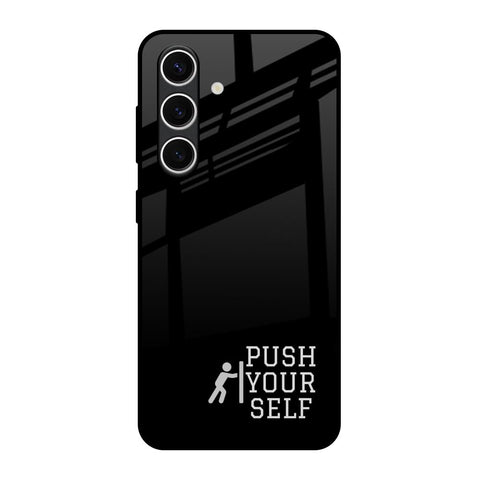 Push Your Self Glossy Case for Samsung Galaxy S24 FE 5G