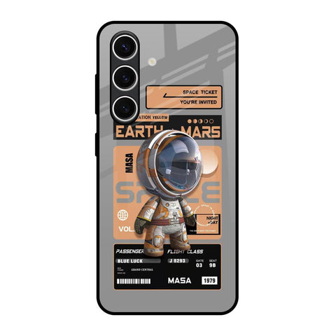 Space Ticket Glossy Case for Samsung Galaxy S24 FE 5G