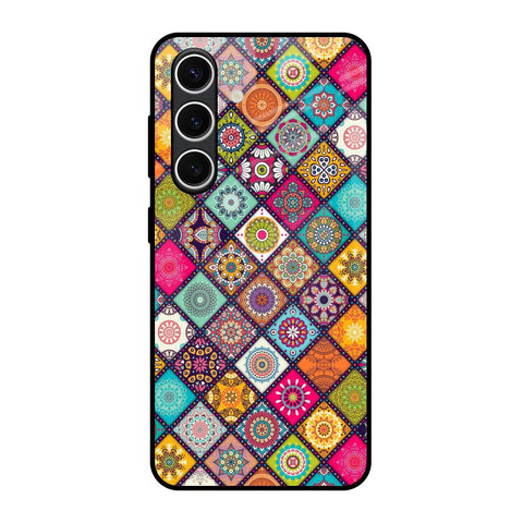 Multicolor Mandala Glossy Case for Samsung Galaxy S24 FE 5G