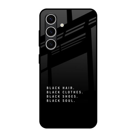 Black Soul Glossy Case for Samsung Galaxy S24 FE 5G