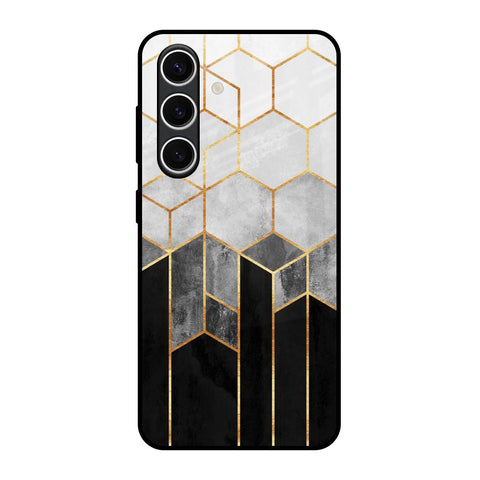 Tricolor Pattern Glossy Case for Samsung Galaxy S24 FE 5G