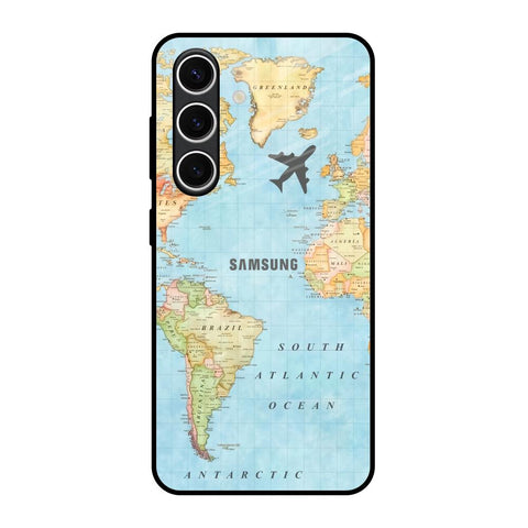Fly Around The World Glossy Case for Samsung Galaxy S24 FE 5G