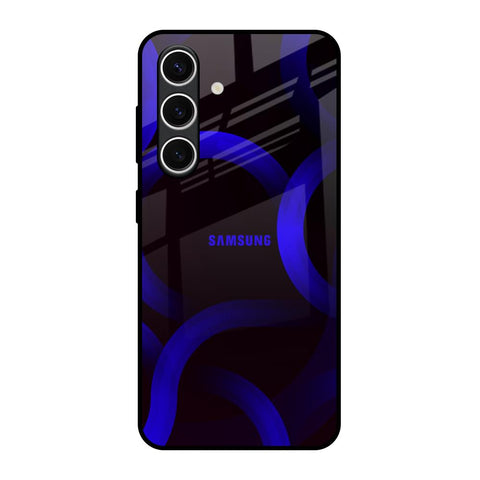 Blue Ring Light Glossy Case for Samsung Galaxy S24 FE 5G