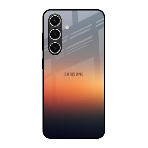 Aesthetic Orange Glossy Case for Samsung Galaxy S24 FE 5G