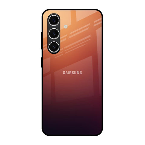 Sunset Background Glossy Case for Samsung Galaxy S24 FE 5G