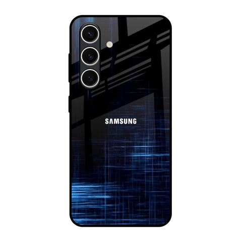 Blue Scratch Glossy Case for Samsung Galaxy S24 FE 5G