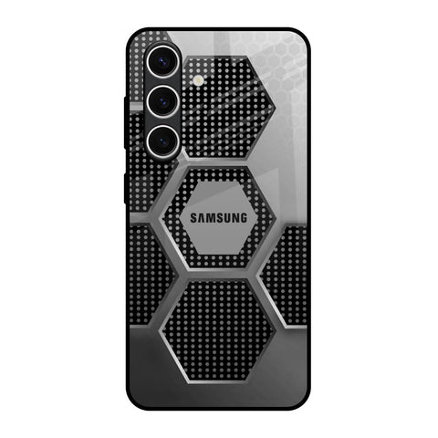 Hexagon Style Glossy Case For Samsung Galaxy S24 FE 5G
