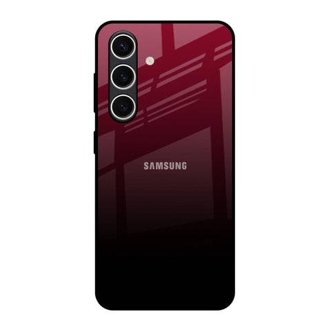 Wine Red Glossy Case For Samsung Galaxy S24 FE 5G