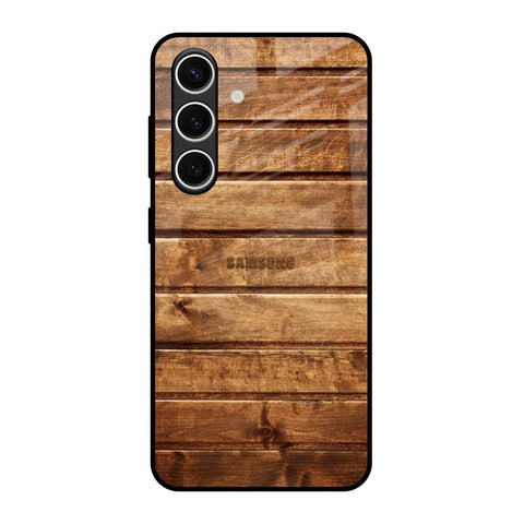 Wooden Planks Glossy Case for Samsung Galaxy S24 FE 5G