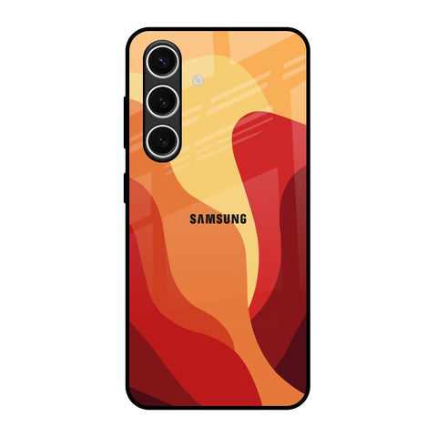 Magma Color Pattern Glossy Case for Samsung Galaxy S24 FE 5G