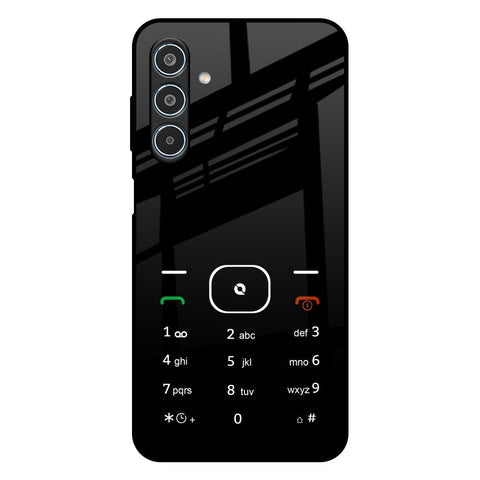 Classic Keypad Pattern Glossy Case for Samsung Galaxy M35 5G