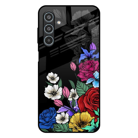 Rose Flower Bunch Art Glossy Case for Samsung Galaxy M35 5G