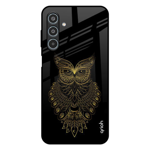 Golden Owl Glossy Case for Samsung Galaxy M35 5G