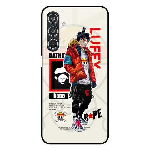 Bape Luffy Glossy Case for Samsung Galaxy M35 5G