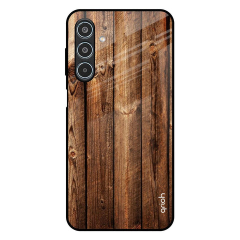 Timber Printed Glossy Case for Samsung Galaxy M35 5G