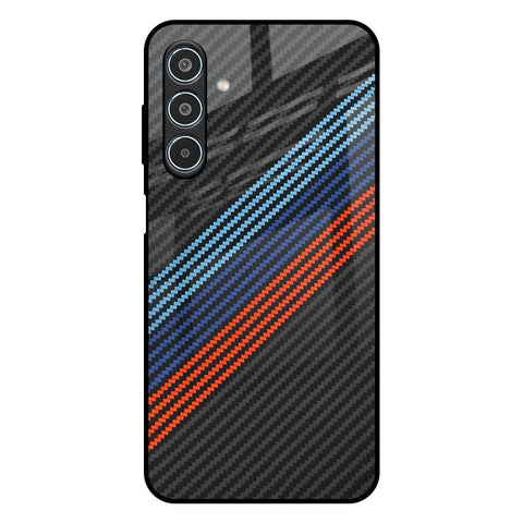 Carbon Inspired Glossy Case for Samsung Galaxy M35 5G