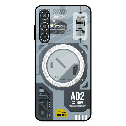 Modern Technology Glossy Case for Samsung Galaxy M35 5G