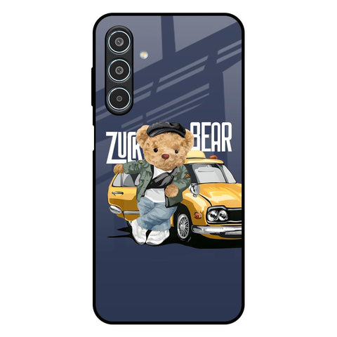 Adventurous Bear Glossy Case for Samsung Galaxy M35 5G