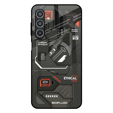 Tech Aesthetics Glossy Case for Samsung Galaxy M35 5G