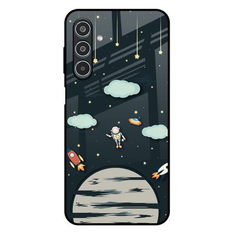 Astronaut Dream Glossy Case For Samsung Galaxy M35 5G